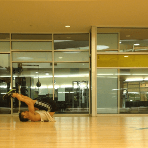 Rolling Pistol Squat: Step 3