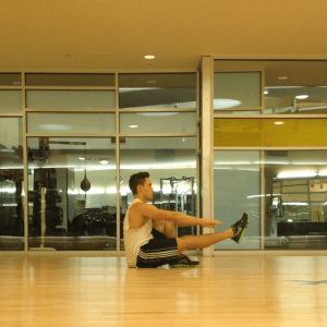 Rolling Pistol Squat: Step 4