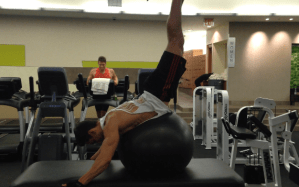 Elevated Reverse Hyperextensions: Step 2