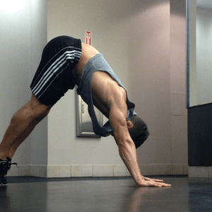 Shoulder Pushup: Step 1